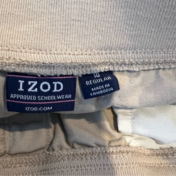 Izod Girls Uniform Shorts - Picture 7 of 7